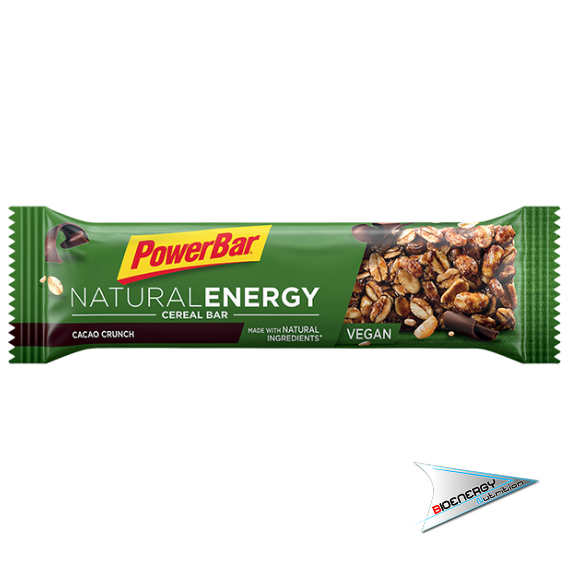 PowerBar-NATURAL ENERGY CEREAL (Conf. 24 barrette da 40 gr)   Cacao Crunch  
